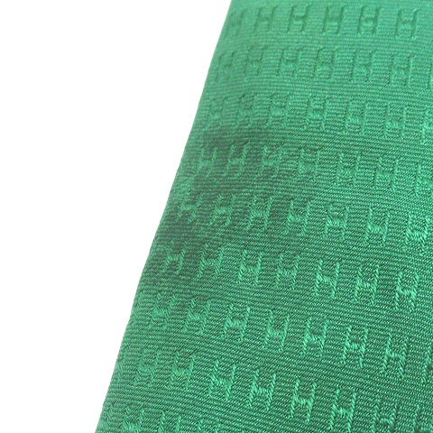 エルメス HERMES シルク H柄 総柄 ネクタイ レギュラータイ ビジネス 
