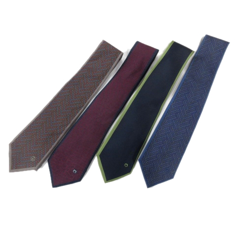 ミラショーン Mila Schon ネクタイ 4本セット まとめ シルク100 総柄 ロゴ ビジネス メンズ 11 026 ベクトルパーク ミラショーン Mila Schon ネクタイ 4本セット まとめ シルク100 総柄 ロゴ ビジネス メンズ 11 026 ベクトルパーク