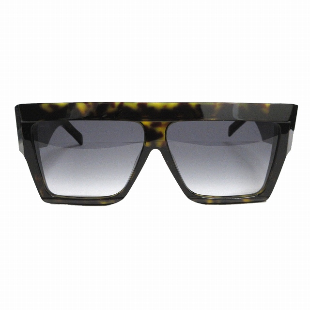 セリーヌ バイ フィービー ファイロ Celine By Phoebe Philo フィービー期 サングラス ストレートブリッジ べっ甲柄 眼鏡 Clf アーカイブ 茶 ブラウン レディース メンズ 12 026 ベクトルパーク