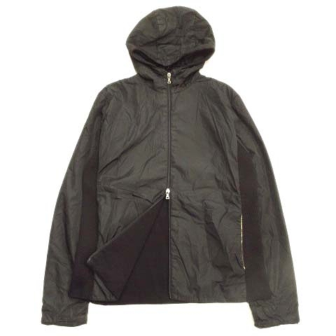 プラダ PRADA ナイロン 中わた ジップアップ パーカー ジャケット 