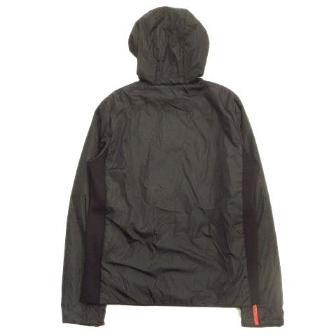 プラダ PRADA ナイロン 中わた ジップアップ パーカー ジャケット 