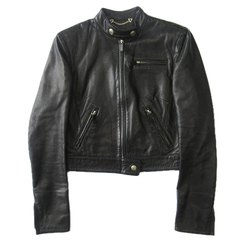 トムフォード期 GUCCI レザーシングルライダースジャケット