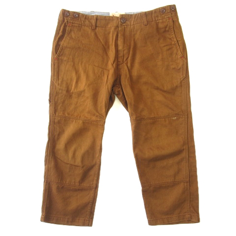 グローバルワーク Global Work ワーク クロップド ペインター パンツ ミリタリー Gwsb サイズm 茶 ブラウン メンズ 026 ベクトルパーク