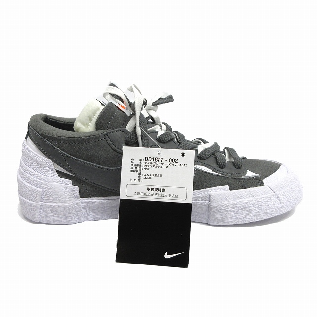 注目の 新品未使用 NIKE LOW ブレーザー sacai ナイキ - スニーカー