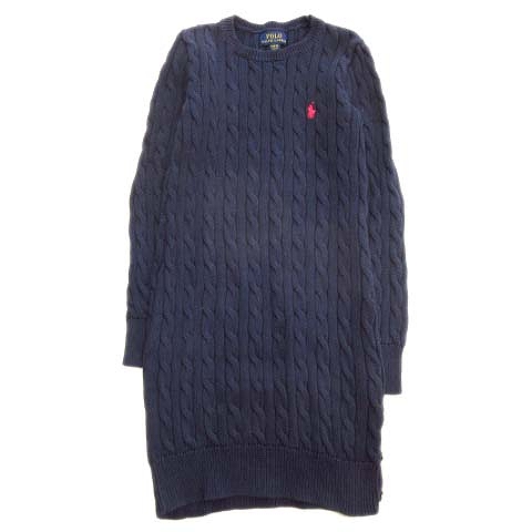 ポロ ラルフローレン POLO RALPH LAUREN コットン ケーブル編み ニット  