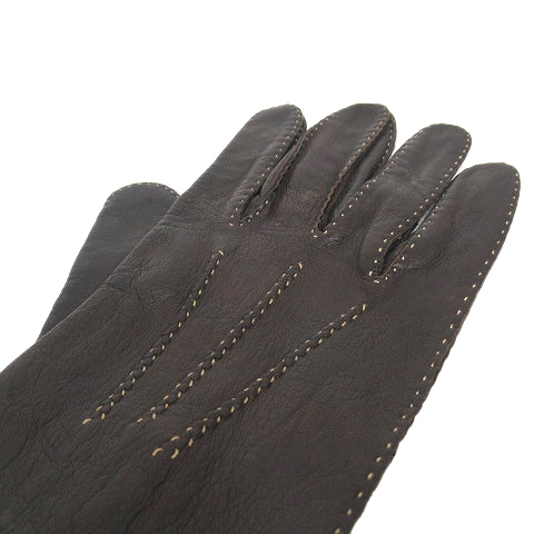 ロエベ メンズレザー手袋 LOEWE(ロエベ) / レザーグローブ/手袋/--/BLK