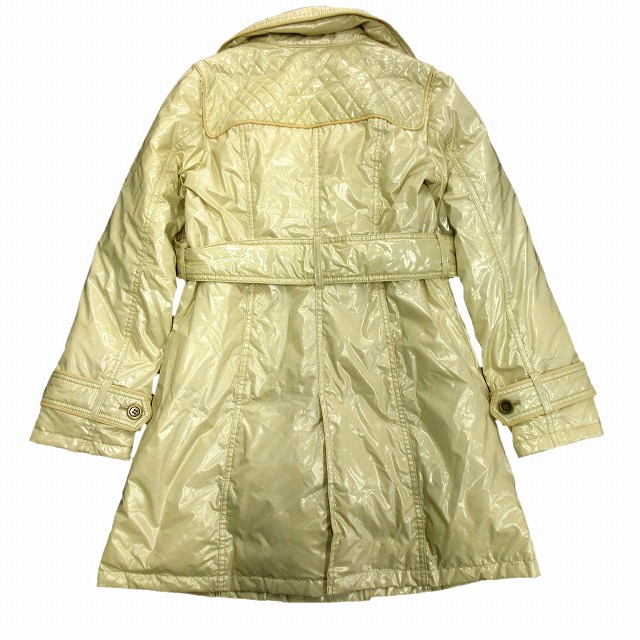 自由区 オンワード樫山 ダウン トレンチ コート ジャケット ブルゾン 無地 キルティング 38 ベージュ レディース 026 ベクトルパーク