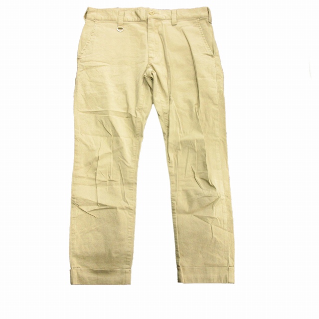 15aw ソフネット Sophnet アンクルカット チノ パンツ チノパン ワーク ロールアップ Soph S ベージュ メンズ ６ 026 ベクトルパーク