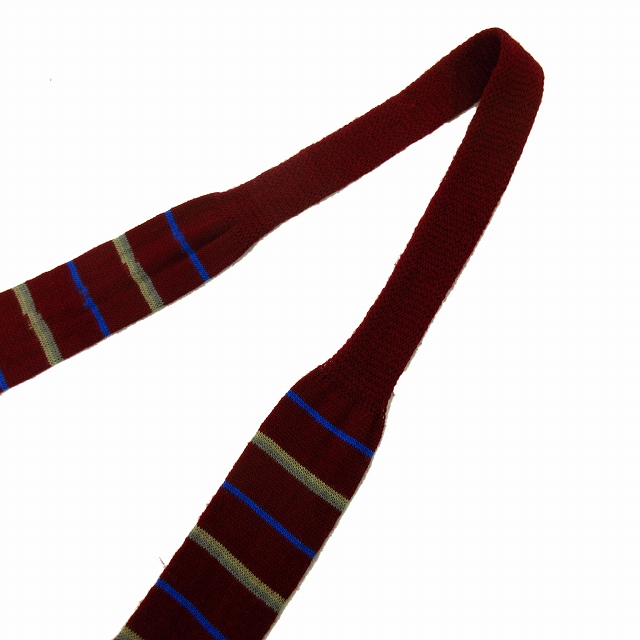 クリスチャンディオール Christian Dior ロゴ 刺繍 ニットタイ