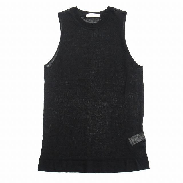 美品 セリーヌ CELINE by Phoebe Philo フィービー期 ノースリーブ シースルー ニット セーター ベスト ウール アーカイブ S 黒 ブラック レディース 026-202207080229 | ベクトルパーク 美品 セリーヌ CELINE by Phoebe Philo フィービー期 ノースリーブ シースルー ニット セーター ベスト ウール アーカイブ S 黒 ブラック レディース 026-202207080229 | ベクトルパーク