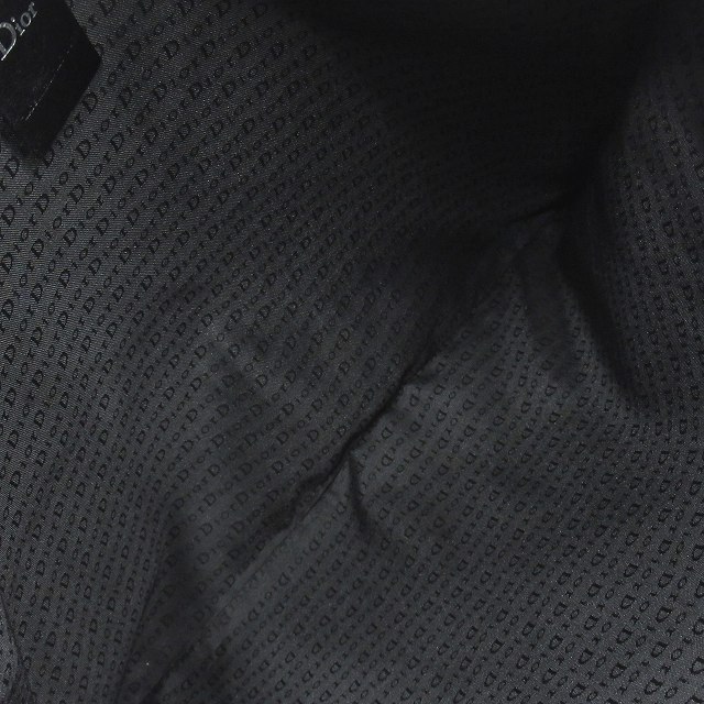 美品 ディオールオム Dior HOMME ロゴ ジャガード ショルダー バッグ