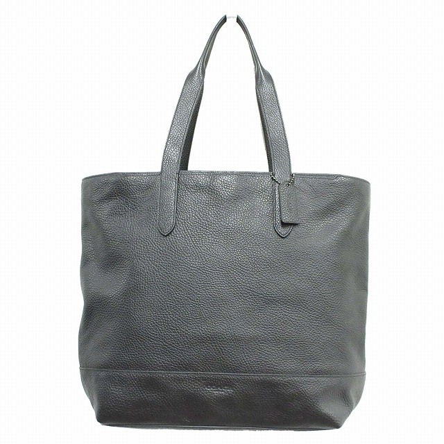 美品 コーチ COACH ペブルレザー ハミルトン トート ハンド バッグ 鞄 