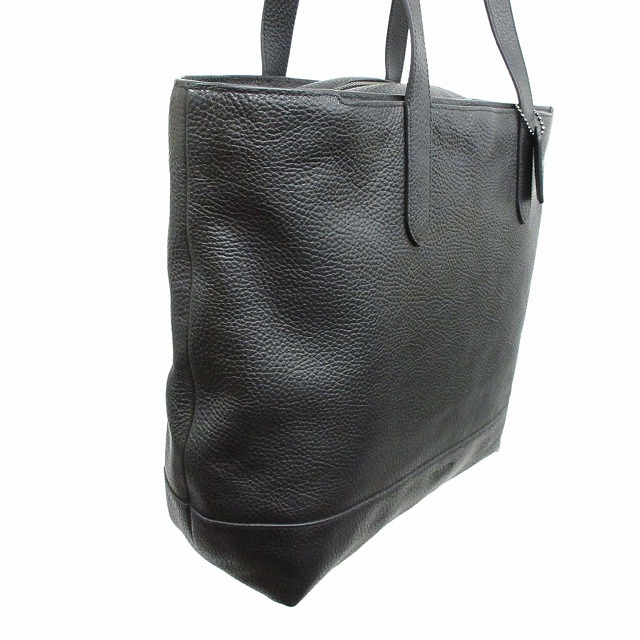 美品 コーチ COACH ペブルレザー ハミルトン トート ハンド バッグ 鞄 