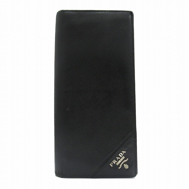 プラダ PRADA サフィアーノ レザー 長財布 二つ折り ロゴ 2MV836 黒 ブラック メンズ ※ 026-202209280101 | ベクトルパーク プラダ PRADA サフィアーノ レザー 長財布 二つ折り ロゴ 2MV836 黒 ブラック メンズ ※ 026-202209280101 | ベクトルパーク