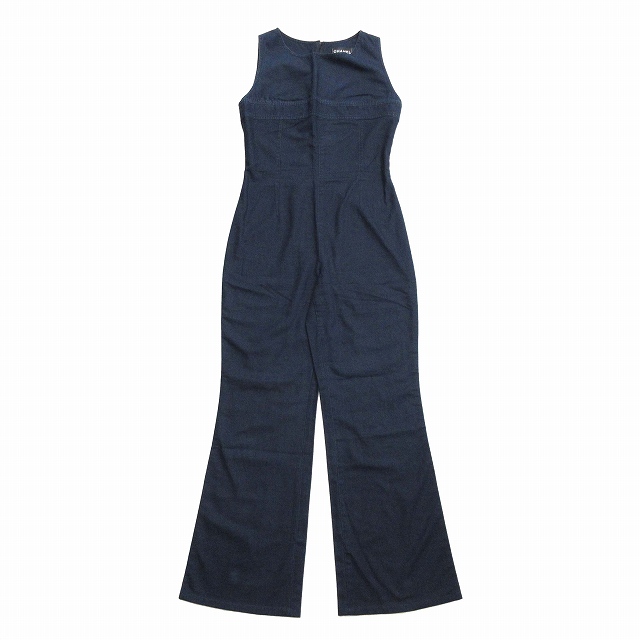 02P シャネル vintage CHANEL 2点セット デニム ジーンズ  