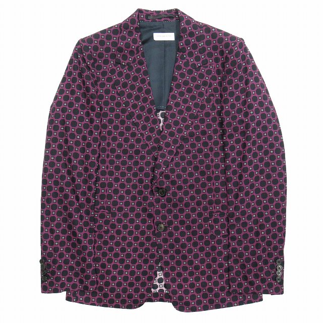 美品 ドリスヴァンノッテン DRIES VAN NOTEN オクタゴンドット 総柄 