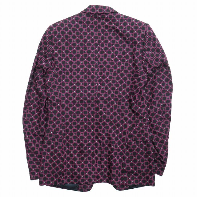 美品 ドリスヴァンノッテン DRIES VAN NOTEN オクタゴンドット 総柄 