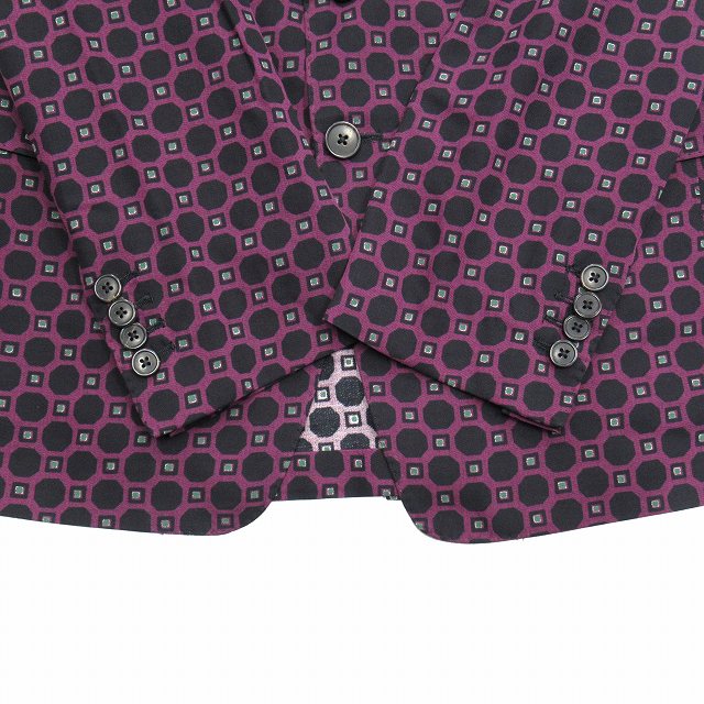 DRIES VAN NOTEN Tシャツ・カットソー S ピンクx紫 【古着】【中古  