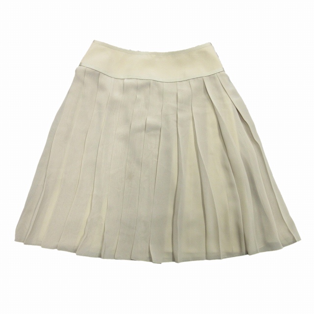 美品 フォクシーニューヨーク FOXEY NEW YORK プリーツ シフォン  