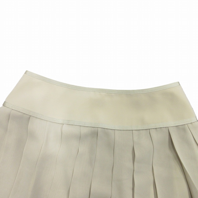 美品 フォクシーニューヨーク FOXEY NEW YORK プリーツ シフォン  