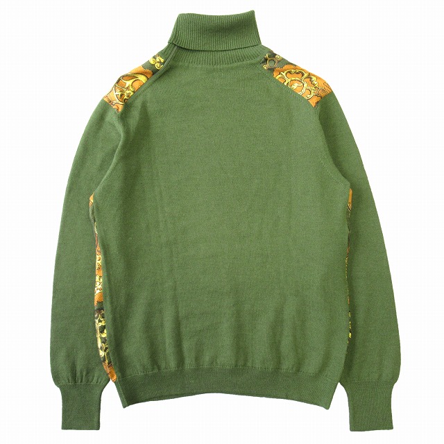 エルメス HERMES シルク スカーフ ウール ニット セーター カットソー 