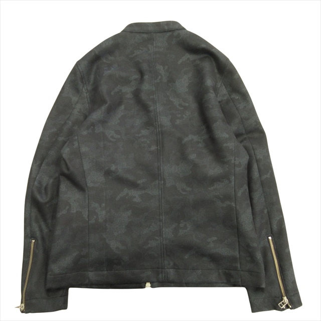 バーニーズニューヨーク 定価￥12万円 ライダース レザージャケット 磯臭