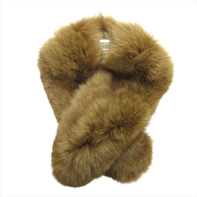 未使用品 サガフォックス SAGA FOX フォックスファー ティペット  