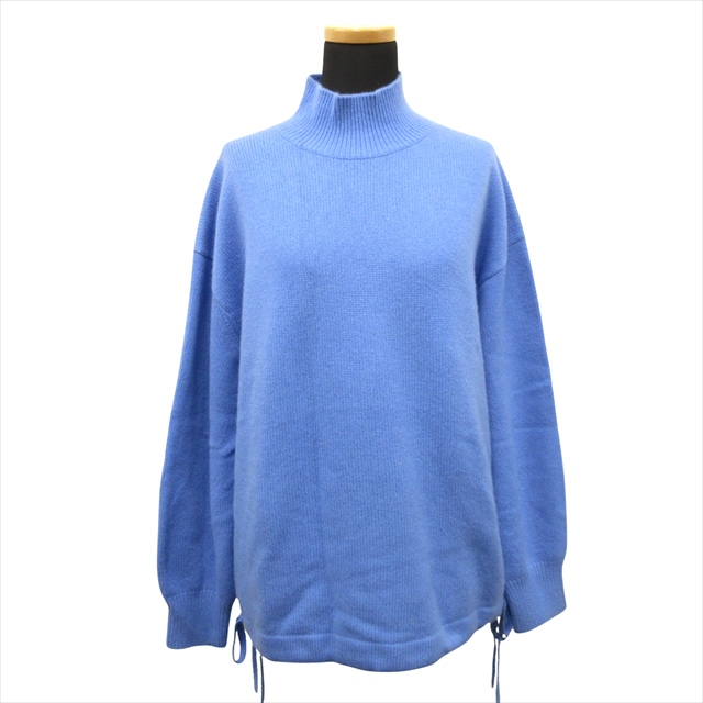 美品 21aw セオリー theory ウール カシミヤ ドローストリング ニット 