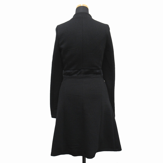 美品 エンポリオアルマーニ EMPORIO ARMANI ノーカラー コート