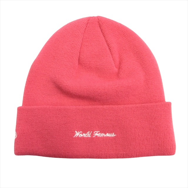 Supreme 赤 ニット帽 World Famous Supreme(シュプリーム) / ニット