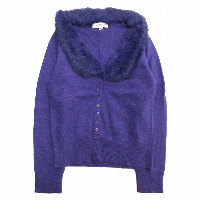 ジルスチュアート JILL STUART 2way ラビットファー アンゴラ ニット  