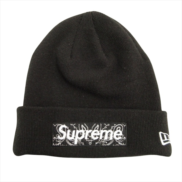 美品 19aw シュプリーム × ニューエラ Supreme × New era ペイズリー 