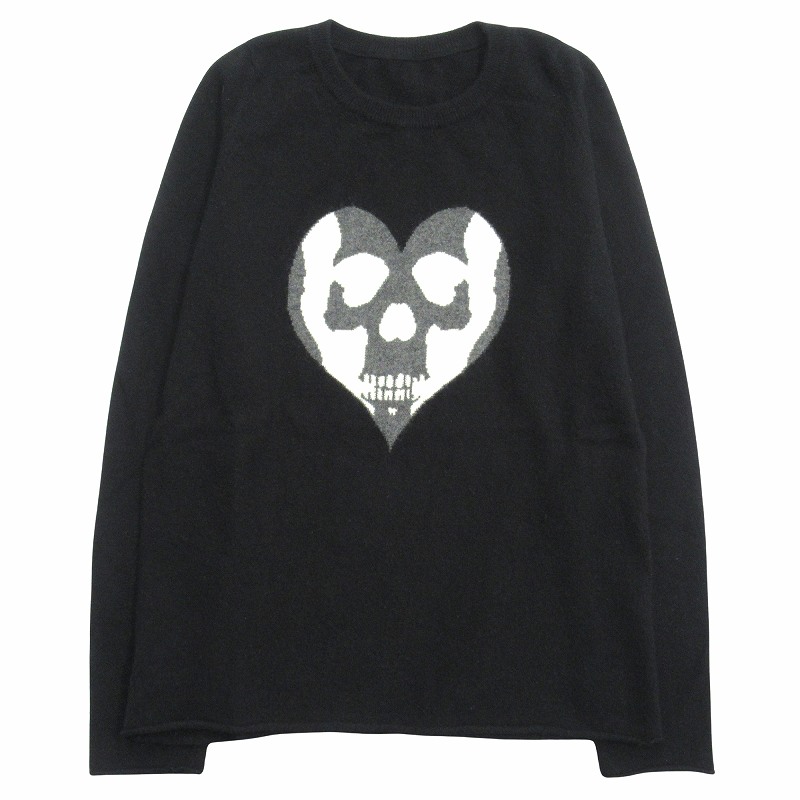 ルシアンペラフィネ LUCIEN PELLAT-FINET スカル ハート カシミヤ100  