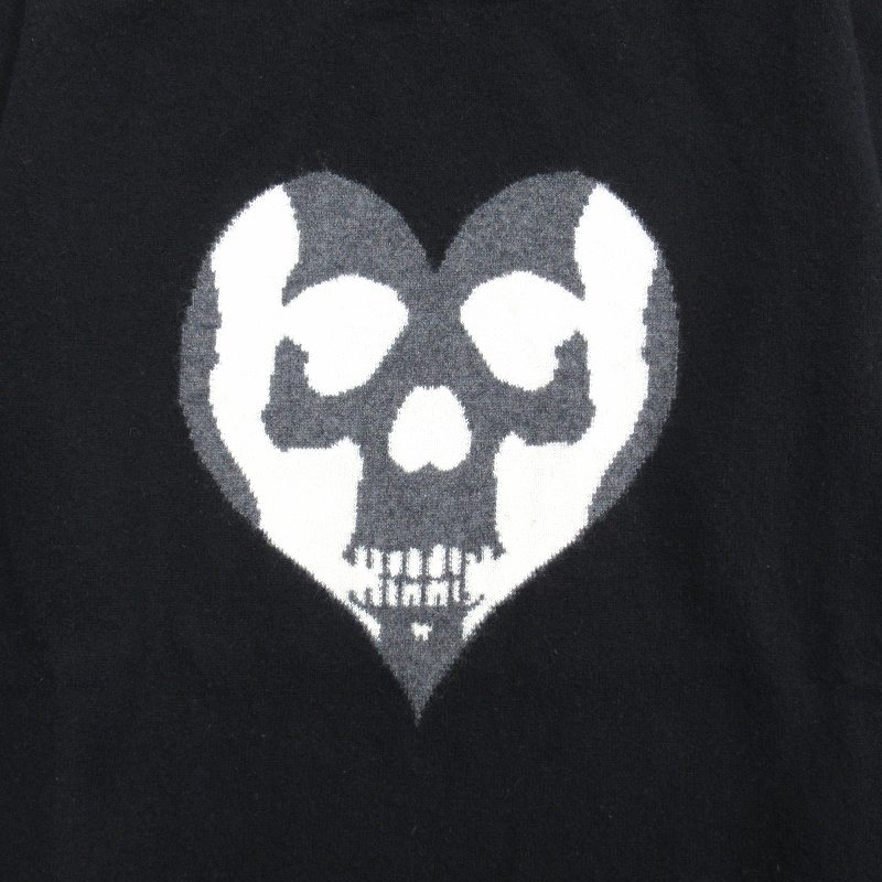 ルシアンペラフィネ LUCIEN PELLAT-FINET スカル ハート カシミヤ100  