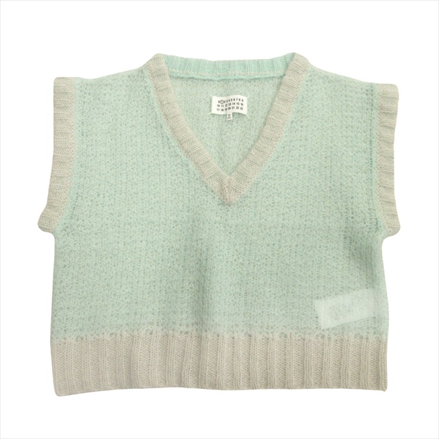 美品 20ss メゾンマルジェラ 1 Maison Margiela 1 モヘヤ クロップド  