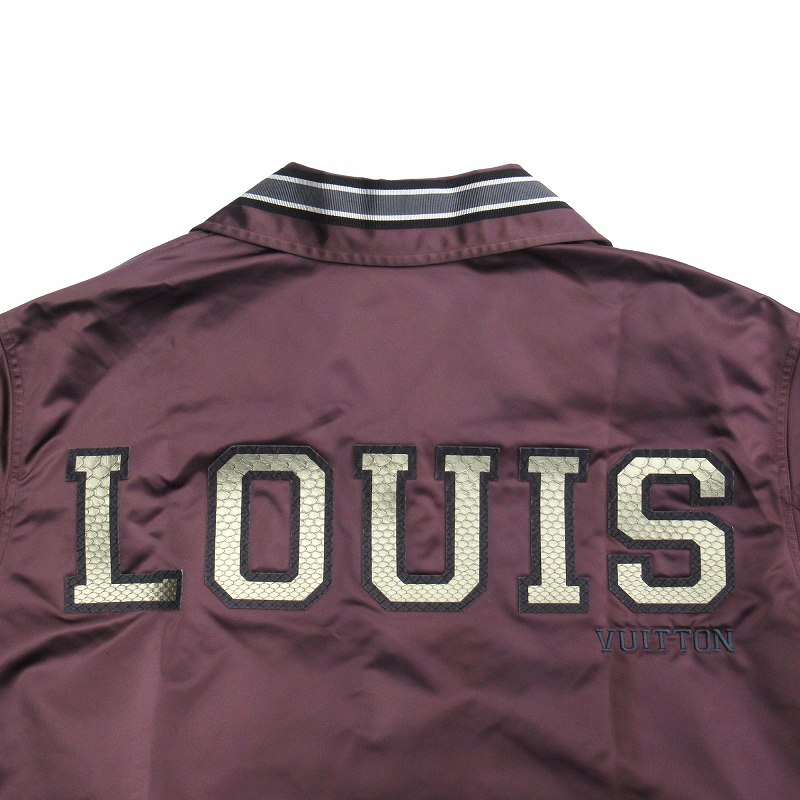 18aw ルイヴィトン LOUIS VUITTON サテンウォームアップ ベースボール 