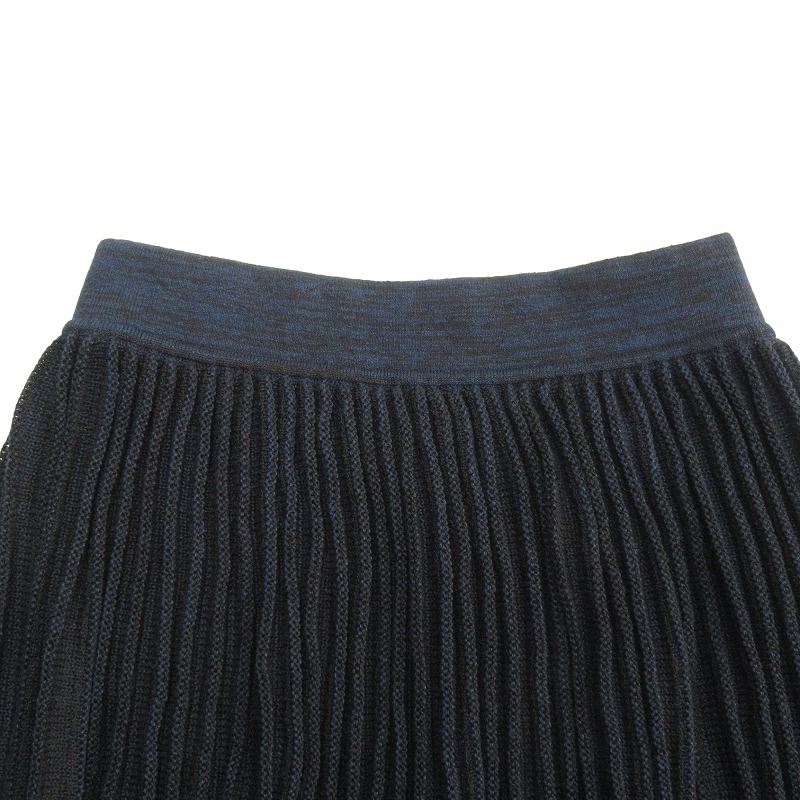 HERMES エルメス ニットスカート ネイビー/紺 HERMES エルメス ニットスカート ネイビー/紺 エルメス HERMES