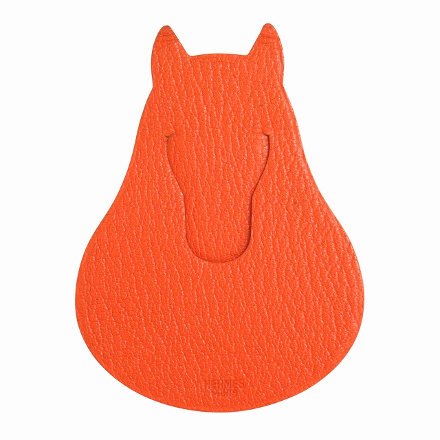 ブックマーク⭐️エルメス ピカブック レザー ねこ 美品 未使用に近い 