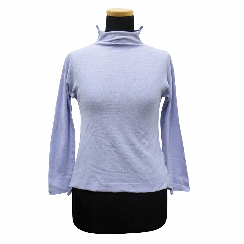 【美品】Lサイズ ハート Haat イッセイミヤケ 半袖カットソー モックネック 15ss ハート イッセイミヤケ HaaT ISSEY MIYAKE カットオフ モック