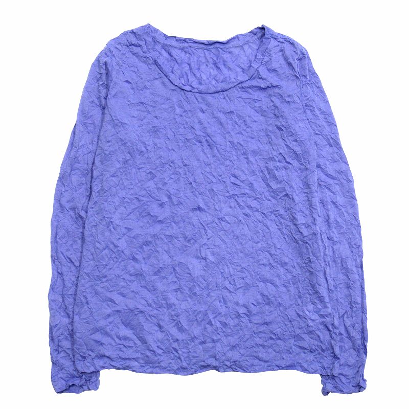美品 ミーイッセイミヤケ me ISSEY MIYAKE シワ プリーツ加工 Tシャツ 