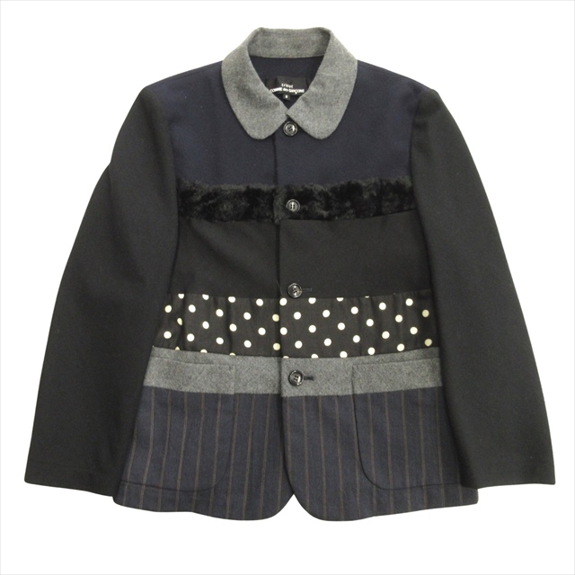 美品 00aw トリココムデギャルソン tricot COMME des GARCONS 異素材  