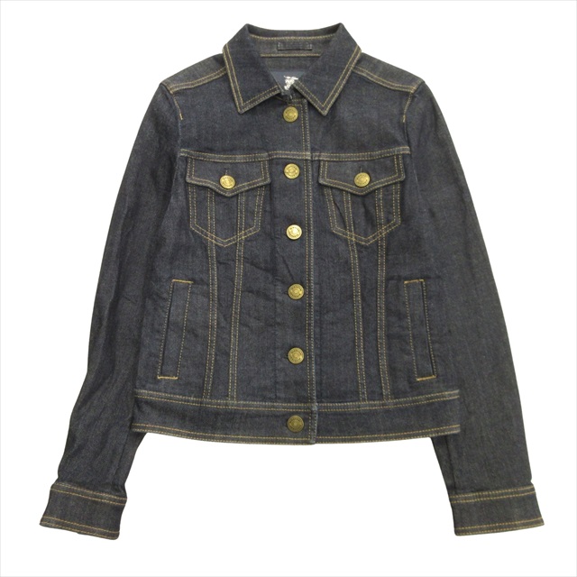 極美品＊バーバリーロンドン 中綿ジャケット 黒 L 裏地チェック リアル