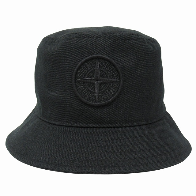 美品 23AW ストーンアイランド STONE ISLAND バケット ハット 帽子 