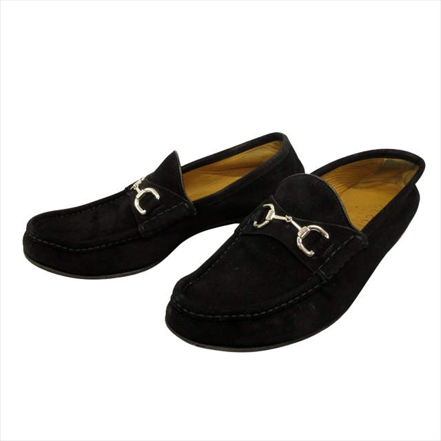 グッチ GUCCI ホースビット ローファー ドレス シューズ 靴 スエード 