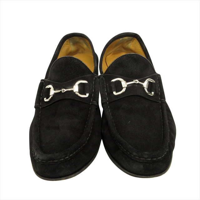 グッチ GUCCI ホースビット ローファー ドレス シューズ 靴 スエード 