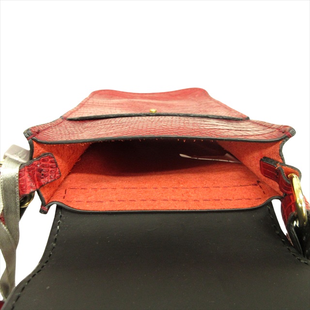 未使用品 リナシメント RINASCIMENTO リザード型押し ショルダー 