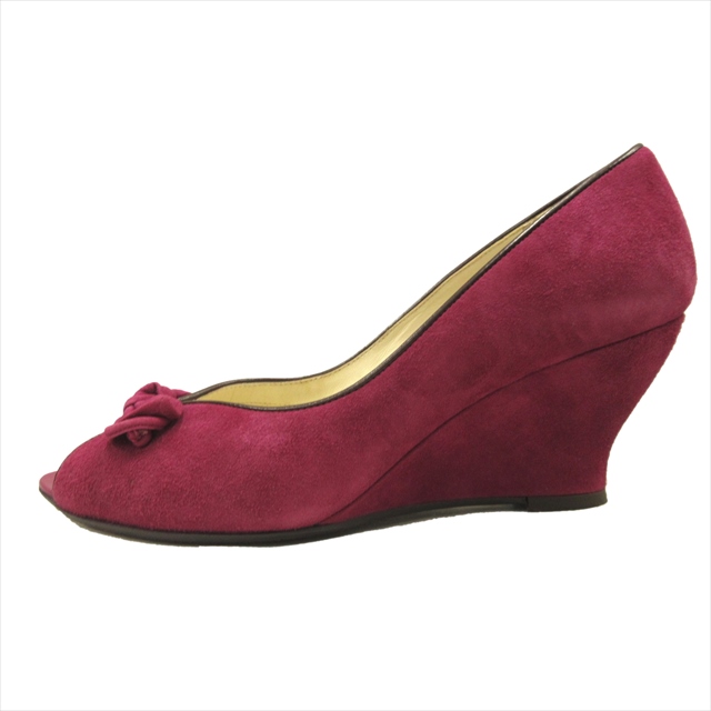 銀座ヨシノヤ fresca レインシューズ 晴雨兼用 パンプス 7915 細身 雨