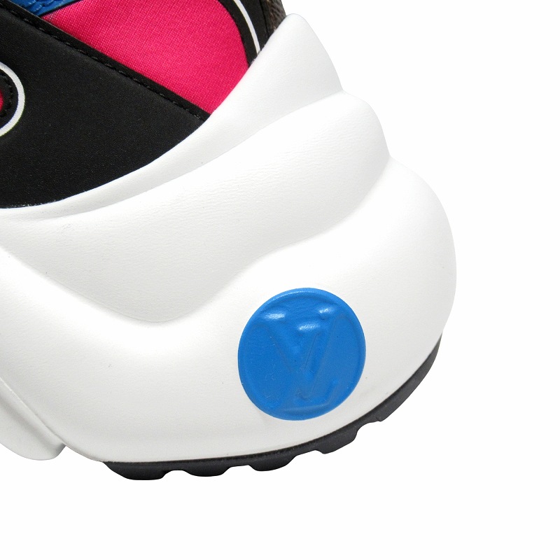 ルイヴィトン アークライトラインスニーカー ピンク/ホワイト/ブラック