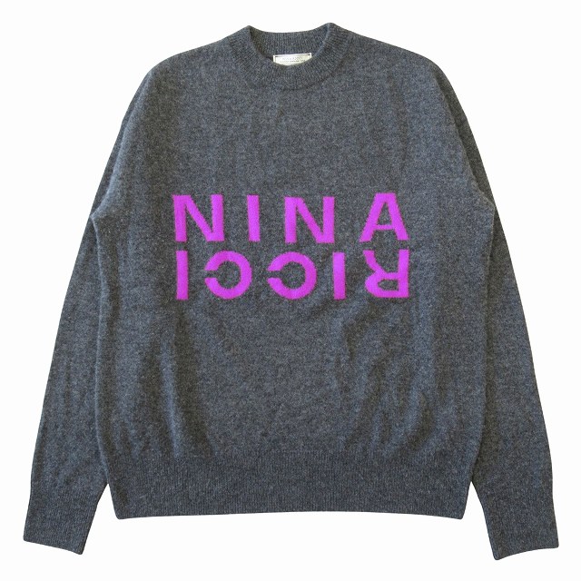 美品 ニナリッチ NINA RICCI カシミヤ100％ ニット セーター 