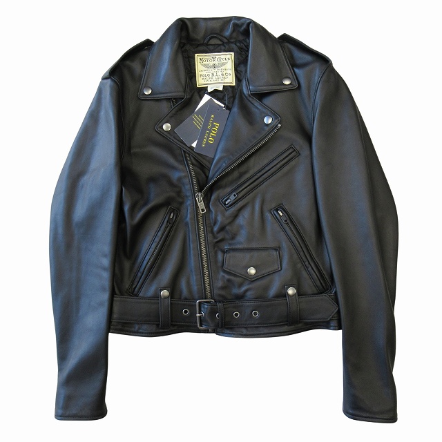 BANANA REPUBLIC ダブルライダースジャケット L羊革未使用タグ